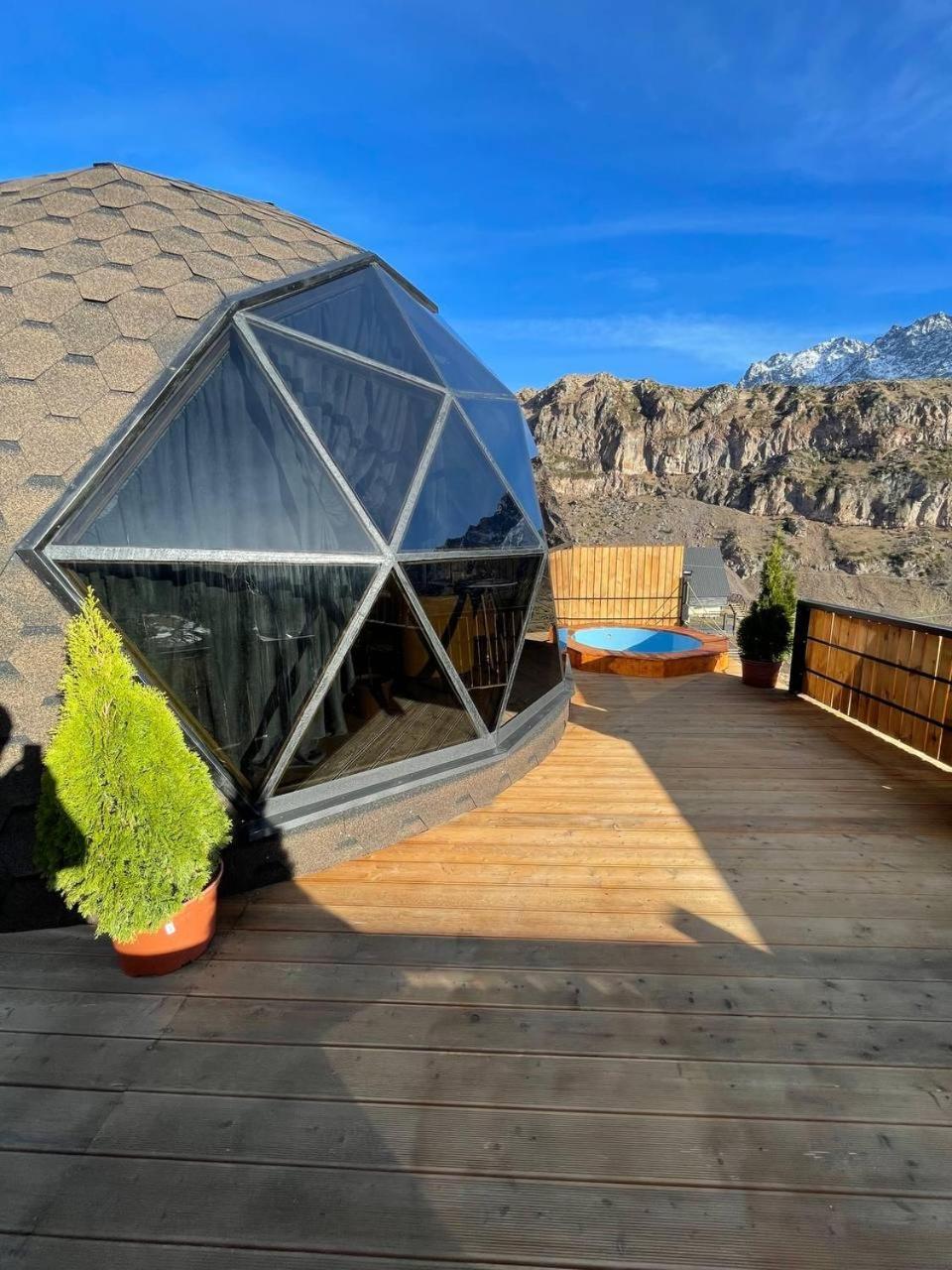 Gabua Glamping Villa Kazbegi Exterior foto