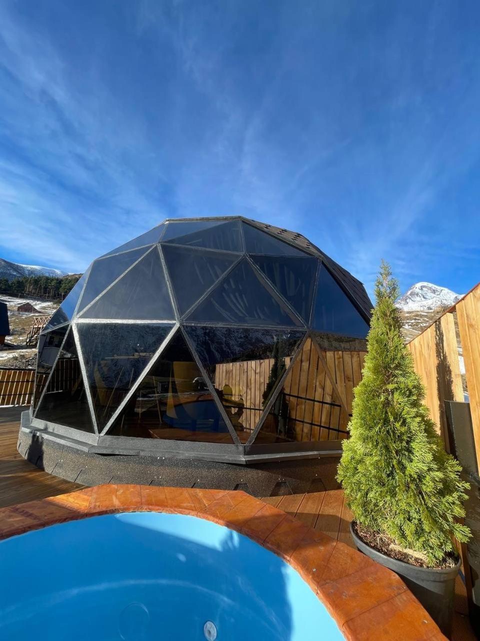 Gabua Glamping Villa Kazbegi Exterior foto