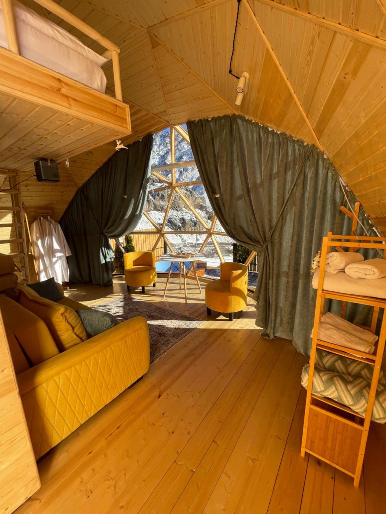 Gabua Glamping Villa Kazbegi Exterior foto