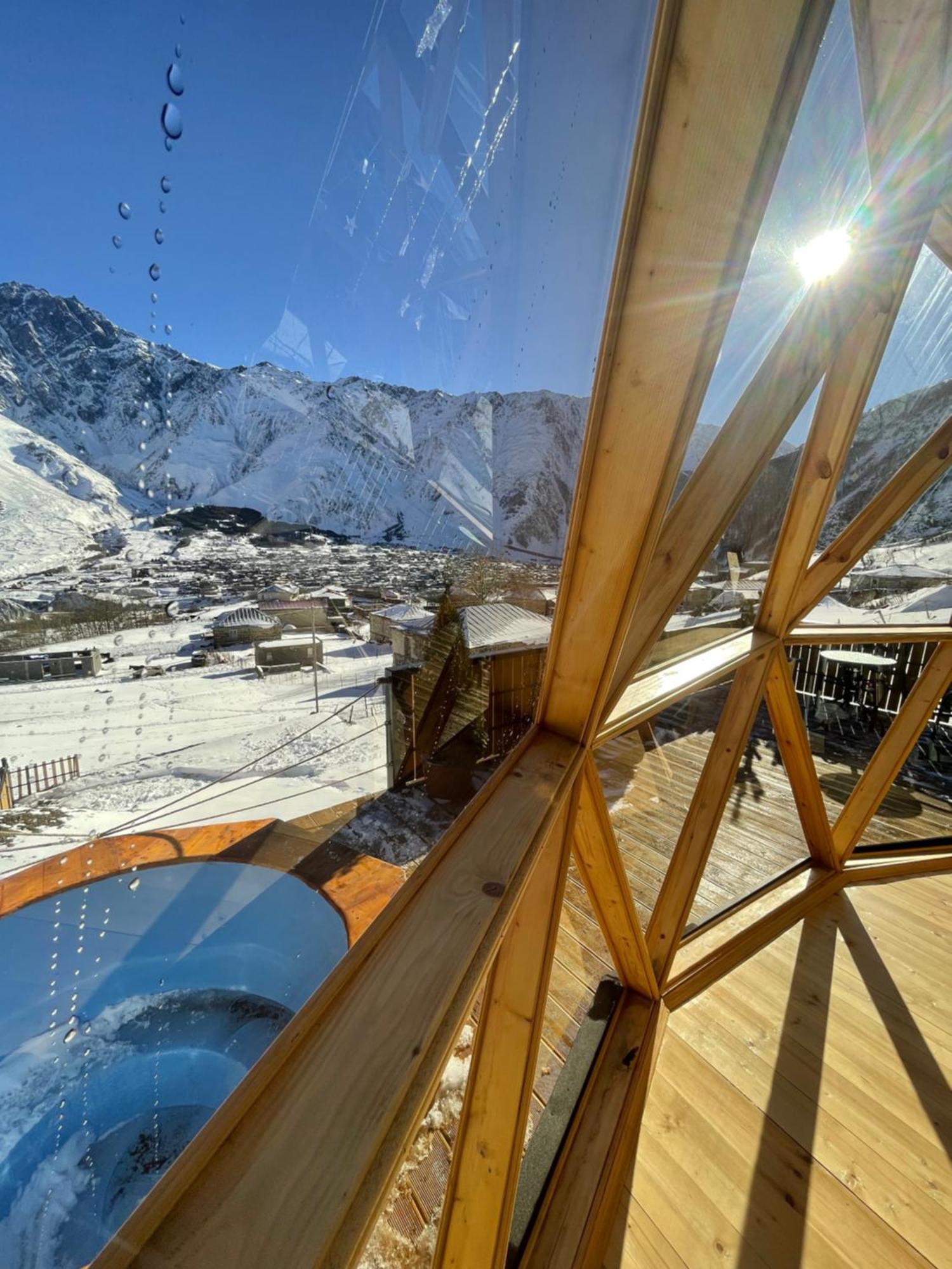 Gabua Glamping Villa Kazbegi Exterior foto
